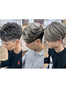 【倉敷駅徒歩6分】《メンズサロン》あなたに似合うデザインカラー/ハイライト/ダブルカラーをご提案!