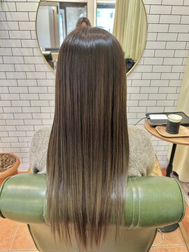 カラー+高濃度水素ULTOWA(ウルトワ)トリートメント