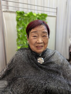 ゆうこ美容室 ベリーショートポイントから