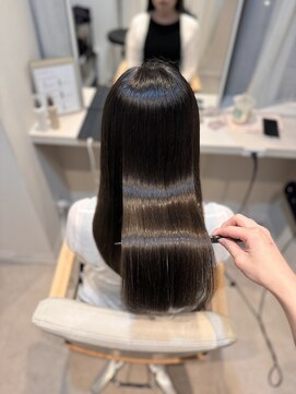 シーク 大森(Seek) クオライン縮毛矯正+バイカルテトリートメント☆