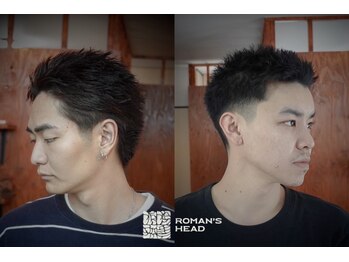 ロマンズヘッド(浪漫頭髪 ROMAN’S HEAD)の写真/【メンズカット￥5,500】初めての方でも安心◎三軒茶屋で丁寧な接客と圧倒的な技術で理想のスタイルに！