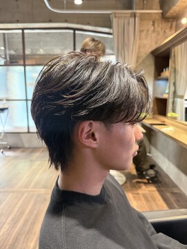 メンズココ 日本橋店(MENS COCO) ニュアンスパーマ センターパート