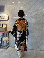 ピュア Pure ウェスティン都ホテル京都 ビューティーサロン&nbsp;振袖着付け＋ヘアセット　京都　東山　蹴上