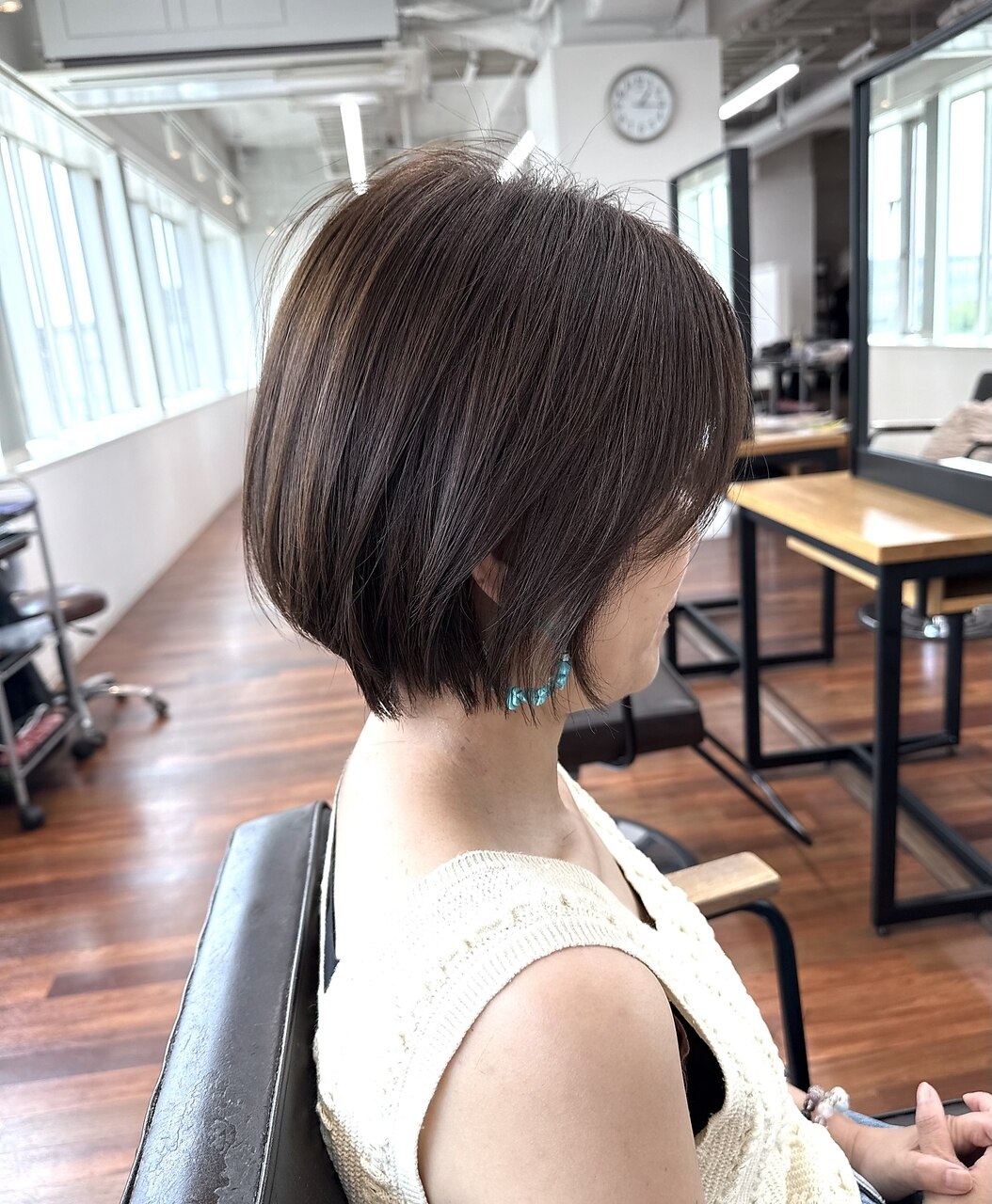 【女性限定】デザインカット+ブロー \2900