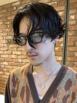 ボコカ(bococa)&nbsp;メンズセンターパートニュアンスパーマ
