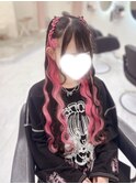 編み上げハーフツイン