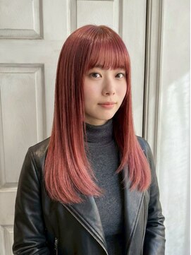 アロマ ヘアルーム 池袋店(AROMA hair room) イメチェン/ケアブリーチ/ダブルカラー/前髪/内巻きロング/池袋