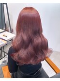 韓国ヘア/顔まわりカット/前髪アリ/くびれヘア/シースルーバング