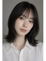 ロイ(Roi)&nbsp;Roi渋谷・レイヤーセミロング・ピンクベージュ