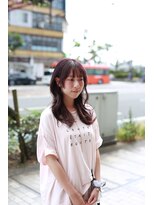 ラブハーツアンドビー マツヤマ(luve heart's And Be matsuyama) ラベンダーヘアカラーレイヤー