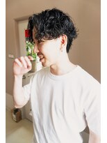 ソワ バイ ルシル(SOIE by Lucile)&nbsp;波巻きパーマ　メンズカット　福島市