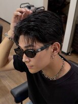ヘアプレイスソル (HAIR PLACE SoL)&nbsp;メンズカット/韓国風/センターパート/タイト/メンズショート
