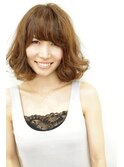 大人カワイイ！ミディアムスタイル