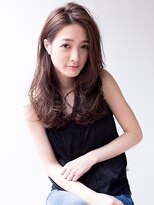 アンルポン(un.le.pont)&nbsp;【un le pont】ゆるふわルーズウェット☆セミディ