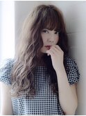 ロブノーブルクラシカルバイヤージュパーマミディ