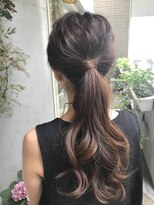 フレア 心 武庫之荘(flare) 簡単スタイリング*ほんわりポニーテール