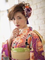 エムスラッシュ ソル センター南(M.SLASH SOL)&nbsp;【M.SLASH】着物ヘア♪大人っぽいルーズなセットアップ