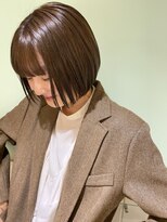 ネオリーブカフ 鶴ヶ峰店(Neolive caff)&nbsp;大人可愛い丸みショートボブ