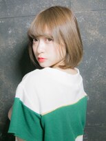 リリアン 表参道(relian)&nbsp;艶ベージュ　ボブ