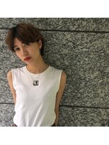 ラレイ(Lalei)&nbsp;＊大人かわいいショートヘア ハイライト 辻幸奈 表参道