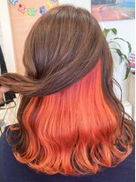 ラニハナクドウ(lanihana.kudo)&nbsp;～＊+インナーカラーフレッシュオレンジ＊+～