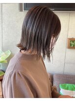 エム インターナショナル 春日部本店(EMU international) 暗髪オリーブグレージュの外ハネボブ☆