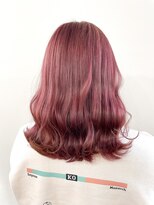 オル(Olu)&nbsp;【MASAYA】ピンクラベンダー×切りっぱなしボブ