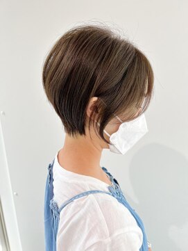 リンダバイネオリーブ 白楽店(Linda by neolive) 美シルエットの前下がりショート・似合わせカット