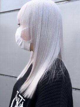 キラ 原宿(KILLA) ドレスヘアショコラアッシュヘルシースタイルふんわりカール前髪