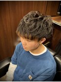 マッシュ×ニュアンスパーマ