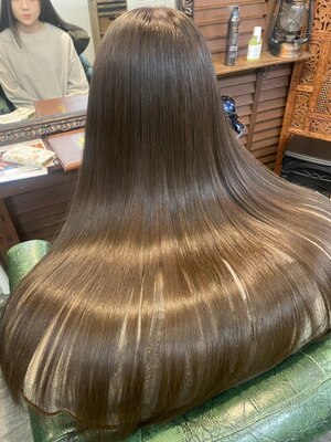 【美しさ保証付き】美髪整形サロンが最もおすすめする潤い・手触り、圧倒的なツヤ髪カラーの感動体験です♪