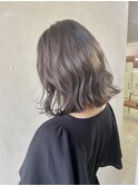 【 YUCCA 】大人可愛い20代30代40代外ハネ・/グレージュ