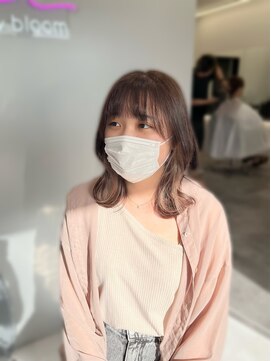 アイスプロドバイブルーム 木更津店(ice prod by bloom) ミディアムヘア/デザインカラー/フェイスフレーミング/木更津