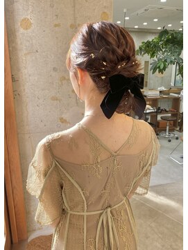 シーモアアンドサンズ(Seymour and Sons) お呼ばれヘアセット♪