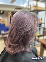 ラブリッシュ(LOVERICHE)&nbsp;軽めレイヤーバイオレットカラー【浜崎】