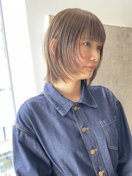 ダブ ギンザ(DaB ginza) ウルフボブ/ボブ/顔まわりレイヤー/ウルフカット