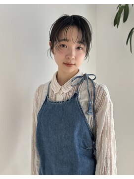 フィルムス 表参道(FILMS) くびれヘア/アプリコットオレンジ/髪質改善/縮毛矯正/表参道