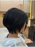 サマーショートボブ