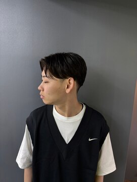 グリーディーフォックス 三軒茶屋(GreedyFOX) 波巻き/マッシュパーマ/ウルフ/ハイライト<理容室>三軒茶屋