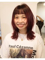 ヨー(Yoh-)&nbsp;【ミディアムウルフ/中里千尋】ウルフ/ナチュラルウルフ/オン眉