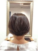 30代40代50代/ショートボブ/短めショートボブ