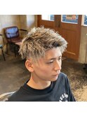 スキンフェードメッシュスタイル