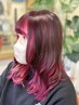 当店オリジナル♪トリプルヘムラインカラー+カット+トリートメント付き