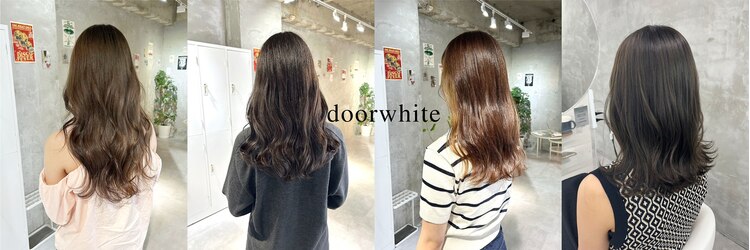 ドアホワイト(door white)のサロンヘッダー