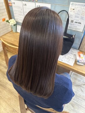 コージー リゾート バイ アンツ 茅ヶ崎駅前店(cozy resort by ANT'S) 着物/メルティカラー/似合わせカット/ウェーブミディアム/茅ケ崎