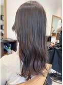 ミルクティーベージュダブルカラーケアブリーチグレージュ40代