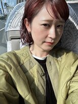 キー(kii)&nbsp;暖色カラー/今泉美容室/bob