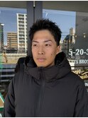 MEN'SHAIRウルフカルマパーマメンズショートイージーパーマ