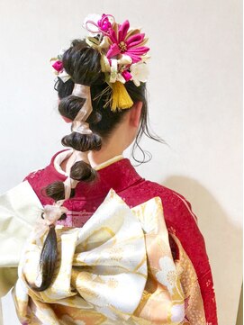 ロストシティ 横浜(LOST CITY) 成人式 卒業式 着付け 成人式ヘア 卒業式ヘア 振袖ヘア 袴ヘア