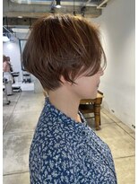 キャロルガーデンズ ボコカ 表参道(Carroll Gardens bococa)&nbsp;【kacho】ベージュ　ショートヘア　シルバーベージュ